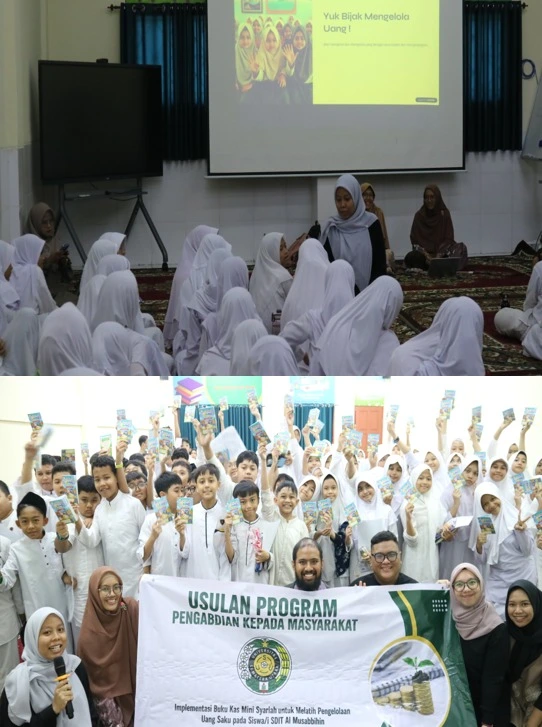 Tim Pengabdian kepada Masyarakat (PkM) Program Studi Akuntansi (ProAksi) Fakultas Ekonomi dan Bisnis Universitas Sumatera Utara (FEB USU) melaksanakan kegiatan edukasi bertajuk Pengenalan Konsep Sedekah melalui Literasi Keuangan Syariah pada Anak Usia Din